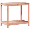 vidaXL Ruukutusp&ouml;yt&auml; hyllyll&auml; 82,5x50x75 cm t&auml;ysi Douglas kuusi