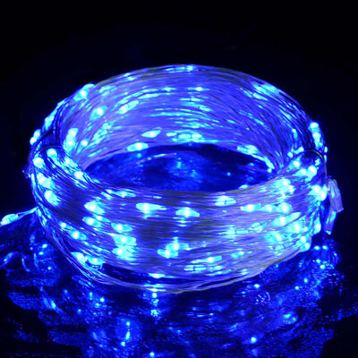 vidaXL LED-valonauha 150 LED-valoa sininen 15 m