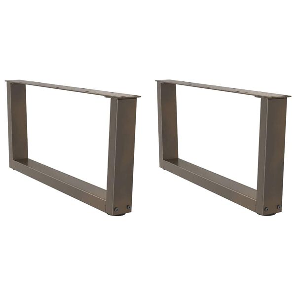 vidaXL Sohvap&ouml;yd&auml;n jalat V-muotoiset 2 kpl Luonnonv&auml;rinen ter&auml;s 70x(30-31,3) cm Ter&auml;s