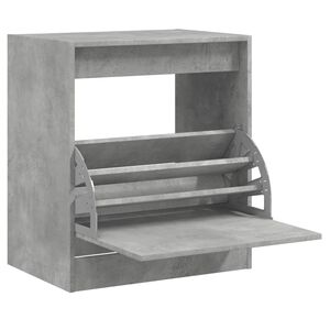 vidaXL Kenk&auml;kaappi betoninharmaa 60x42x69 cm tekninen puu