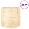 vidaXL K&ouml;ysi 100% Sisal 6 mm 25 m