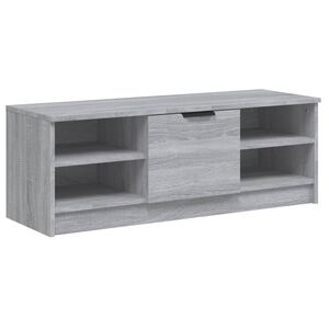 vidaXL TV-taso harmaa Sonoma 102x35,5x36,5 cm tekninen puu