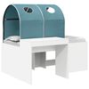 vidaXL S&auml;nky Tunnelilla 4 pcs Artisian Tammi ja Vaaleansininen