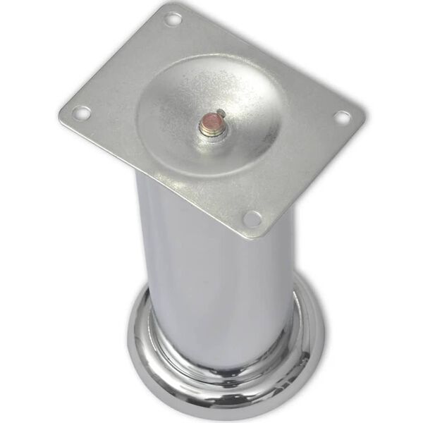 vidaXL Py&ouml;re&auml;t sohvanjalat 8 kpl kromi 180 mm