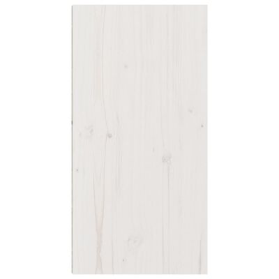 vidaXL Seinäkaappi valkoinen 30x30x60 cm täysi mänty
