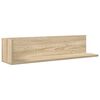 vidaXL Sein&auml;hyllyt 2 kpl Sonoma Oak 75x16,5x16,5 cm Engineered Wood