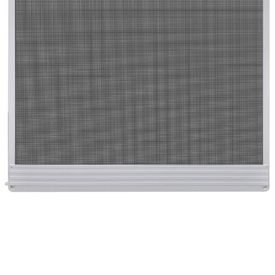 vidaXL Saranoitu valkoinen hyönteisverkko oviin 100 x 215 cm
