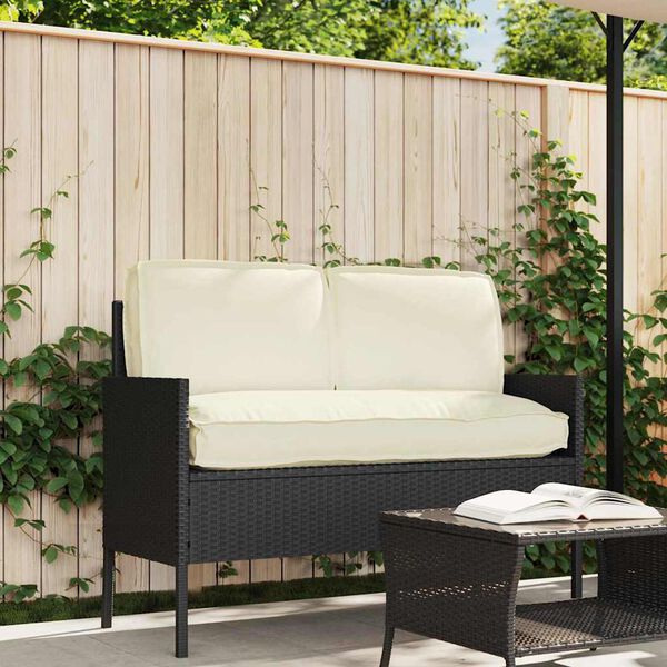 vidaXL Palletin tyynykokoelma tyynyll&auml; 3 pcs Kerma 120 x 60 x 12 cm