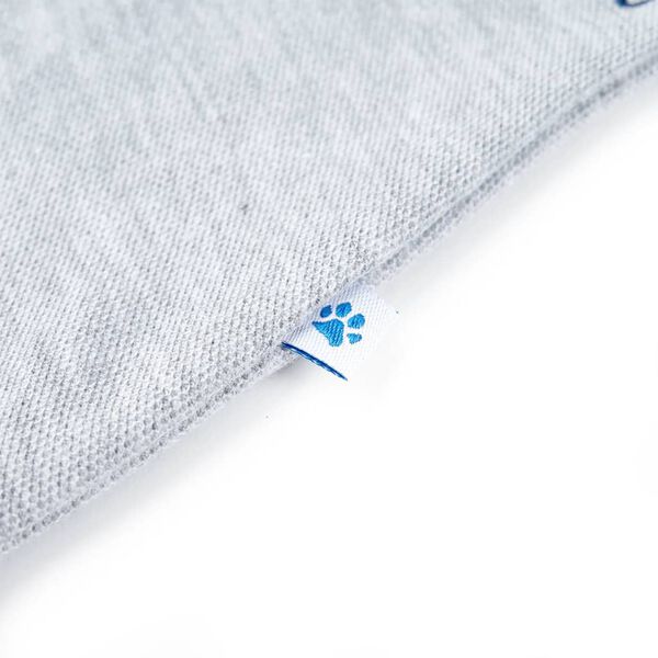 Lasten poolopaita harmaa melange 116