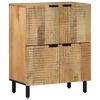 vidaXL Senkki Ruskea 60x33x75 cm Massiivipuu Mango
