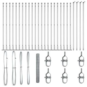 vidaXL Aitalatu Hopea