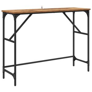 vidaXL Konsolip&ouml;yt&auml; Vanha puu 100 x 32 x 75 cm Tekninen puu