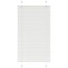 vidaXL laskostettu blind Valkoinen 70x100 cm Kankaan leveys 69,4 cm
