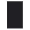vidaXL Ulkoilman rullakaihdin UV-suojaus Musta 100 x 230 cm (L x K)