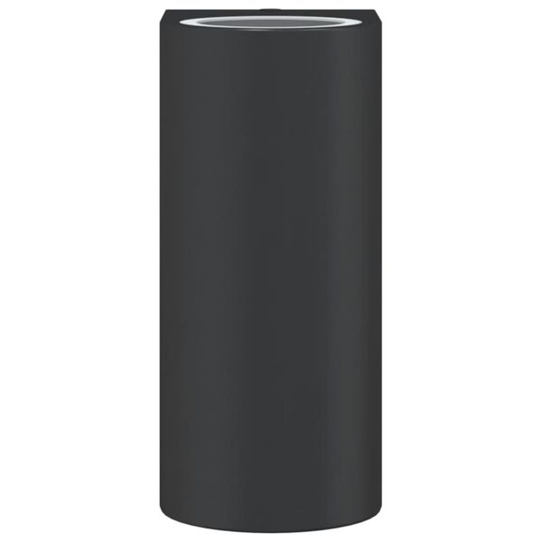 vidaXL Ulkosein&auml;valot 2 kpl musta valualumiini