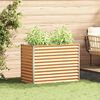vidaXL Puutarhan Korotettu Kukkalaatikko 98 x 50 x 68 cm