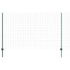 vidaXL Hitsattu lankaa 10 x 1,4 m (L x K) PVC-pinnoitettu ter&auml;s Vihre&auml;