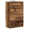 vidaXL Senkki Old Wood 60x35x98,5 cm Engineered Wood
