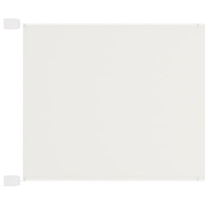 vidaXL Pystymarkiisi valkoinen 140x270 cm Oxford kangas