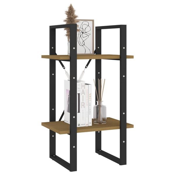 vidaXL 2-tasoinen kirjahylly 40x30x70 cm t&auml;ysi m&auml;nty