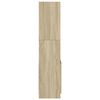 vidaXL Kaappi Sonoma-tammi 63x33x140 cm tekninen puu