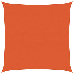 vidaXL Aurinkopurje 160 g/m&sup2; neli&ouml; oranssi 4x4 m HDPE