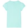 Lasten T-paita vaalea minttu 116