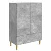vidaXL Sivup&ouml;yt&auml; Betoninharmaa 66 x 34,5 x 95 cm Tekninen puu