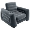 Intex Avattava tuoli 117x224x66 cm tummanharmaa