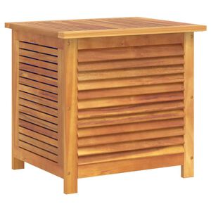 vidaXL Ulkos&auml;ilytyslaatikko s&auml;leik&ouml;ll&auml; 60x50x56 cm t&auml;ysi akasiapuu