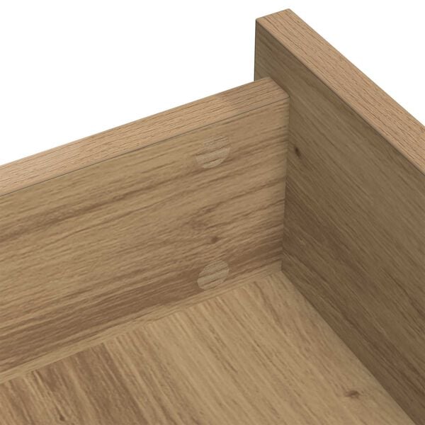 vidaXL Itsekiinnittyv&auml; ruuvikansi 2 pcs Artisan tammi &Oslash; 20 x 0,5 mm