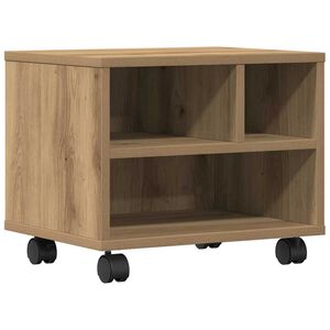 vidaXL Tulostinpidike Artisan tammi 41 x 32 x 34,5 cm Tekninen puu
