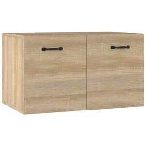 vidaXL Sein&auml;kaappi Sonoma-tammi 60x36,5x35 cm tekninen puu