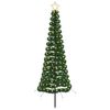 vidaXL Kimalteleva LED-joulukuusi maapiikill&auml; EKENAS 180 cm 220 LEDi&auml;