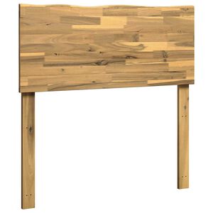 vidaXL Luonnonreunainen s&auml;ngynp&auml;&auml;ty ROSTOCK valkoinen 100 cm