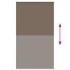 vidaXL Rullaverho Blackout kahvi 140x230 cm Kankaan leveys 136,6 cm