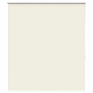 vidaXL Rullaverho luonnonvalkoinen 140x130 cm Kankaan leveys 136,6cm