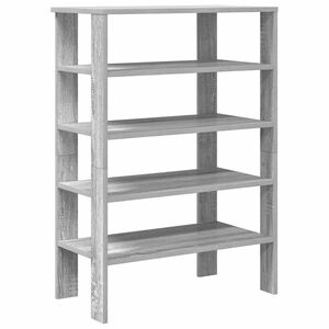 vidaXL Kenk&auml;teline harmaa Sonoma 61x32x87,5 cm tekninen puu