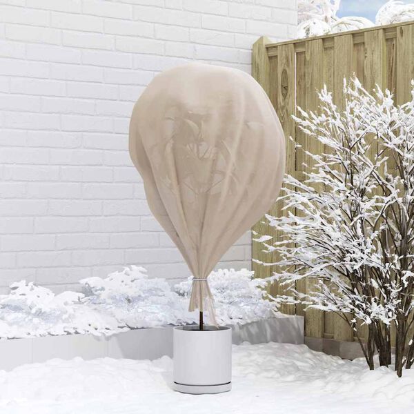 vidaXL Pakkassuojakasvivilla Beige 20 x 3,2 m Non-woven Kangas