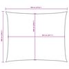 vidaXL Aurinkopurje Oxford-kangas suorakaide 6x7 m sininen