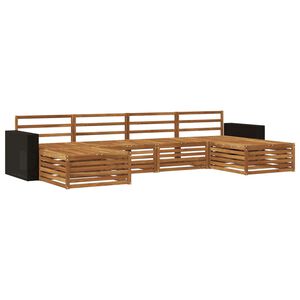 vidaXL Sohvasarjat 6 pcs Tihe&auml; akasiapuu