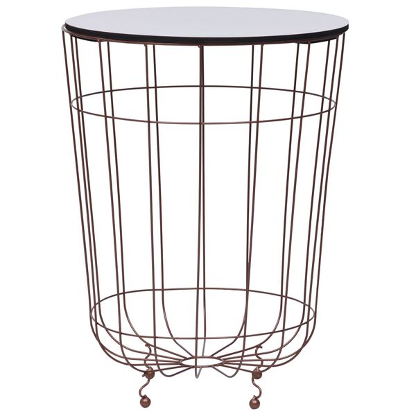 vidaXL Sohvapöytä kullanvärinen Ø 40 cm