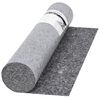 vidaXL Liukumaton maalarin fleece 50 m 280 g/m&sup2; harmaa