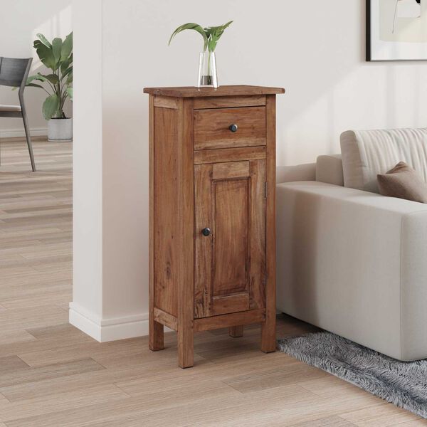 vidaXL Kasviteline laatikon kanssa Ruskea 36 x 25 x 80 cm Mahogany-puu
