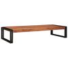 vidaXL Kylpyhuoneshelf Ruskea 120 x 50 x 23 cm Tihe&auml; akasiapuu