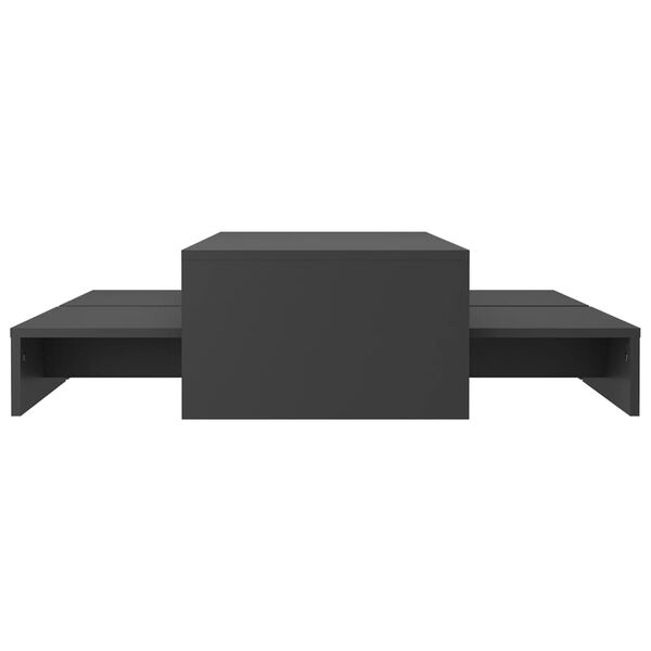 vidaXL Sohvap&ouml;yt&auml;sarja harmaa 100x100x26,5 cm tekninen puu