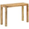 vidaXL Konsolip&ouml;yt&auml; 110x35x76 cm karkea mangopuu