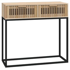 vidaXL Konsolip&ouml;yt&auml; 80x30x75 cm tekninen puu ja rauta