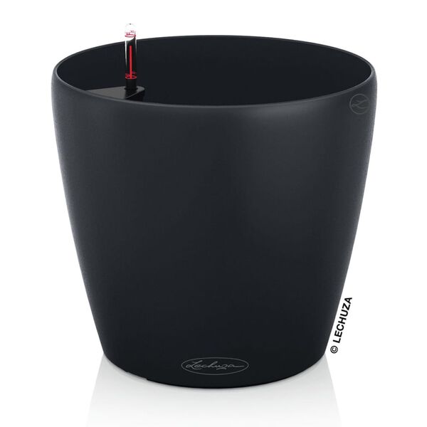 LECHUZA Kukkalaatikko CLASSICO Color 18 ALL-IN-ONE liuskekivi