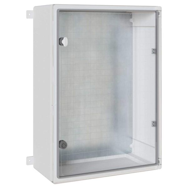 vidaXL Ohjauskabinetti Harmaa 50 x 24,5 x 70 cm ABS-muovi